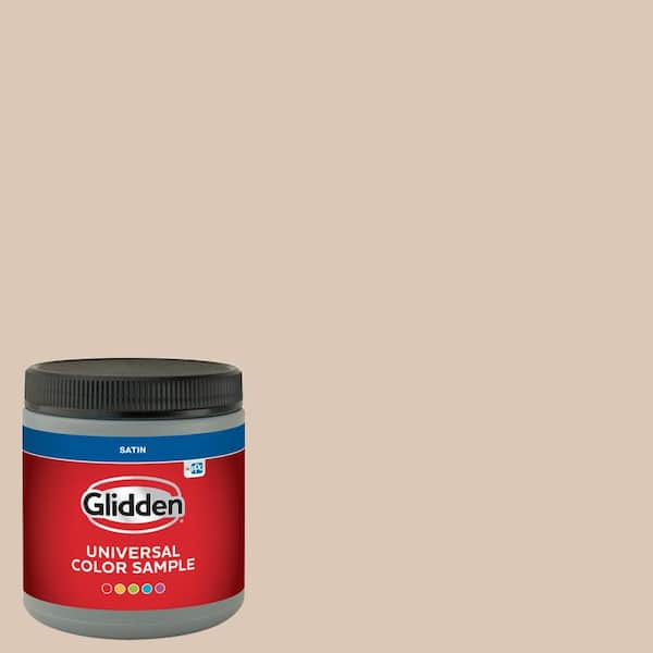 Glidden 8 oz. PPG1079-3 Cocoa Cream Satin Interior Paint Sample