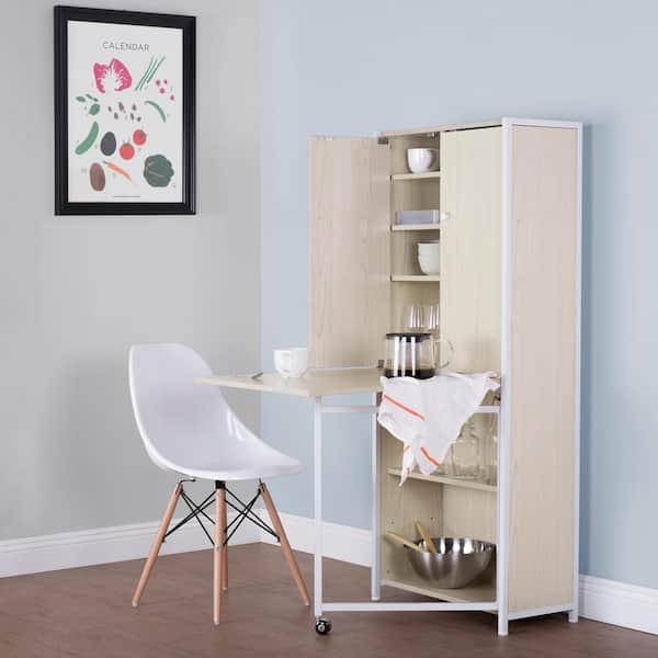 Reviews For Sew Ready Armoire 58 5 In, Armoire With Fold Out Table