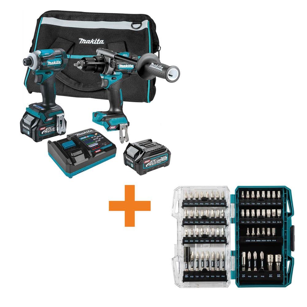 40V Max Cordless XGT Brushless 2-Pc. Combo Kit 2.5Ah with IMPACT XPS Alloy Steel Impact Rated Drill Bit Set(60-Piece) price history on PriceWatchPro