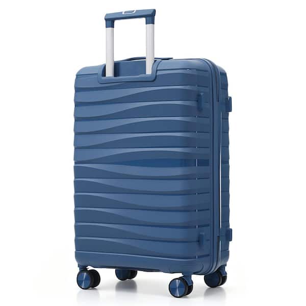 再入荷！TLS　 STANDARD FIN SINGLE 7” 　BLUE Tatahance 3-Piece Blue Premium PP Hardside Spinner Luggage Set