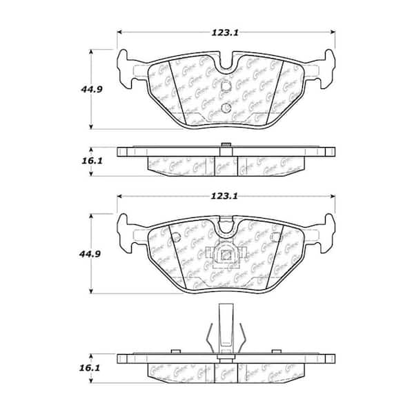 Centric Parts Disc Brake Pad Set