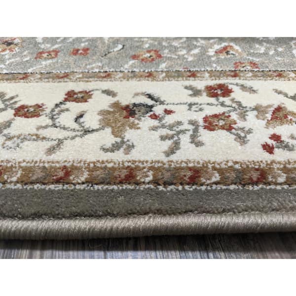 Como Sage 5 ft. x 7 ft. Traditional Floral Area Rug