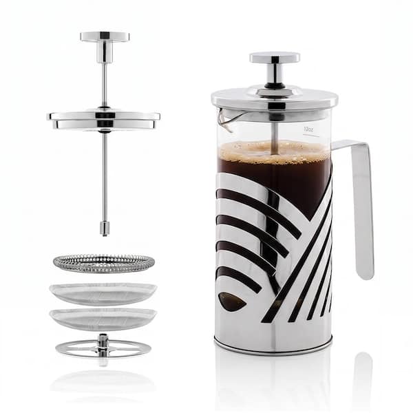 3 Cup Stainless steel French Press Coffee Maker