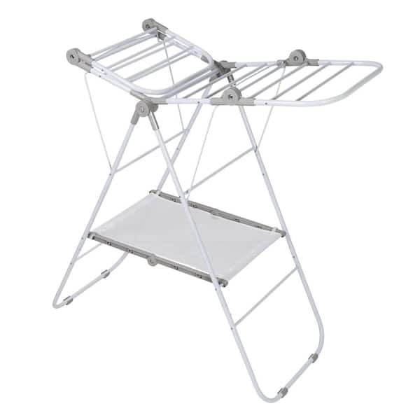 Honey-Can-Do 3-Tier 14.2-in Metal Drying Rack in the Clotheslines & Drying  Racks department at