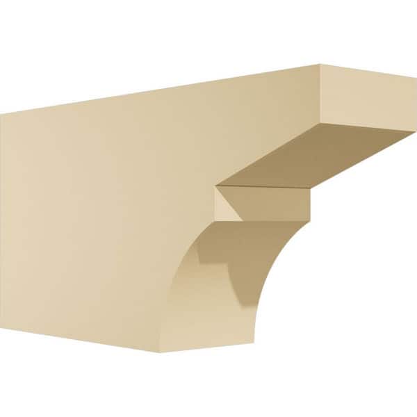 Ekena Millwork Standard Monterey 5 in. W x 10 in. H x 20 in. D Polyurethane Rafter Tail Outlooker