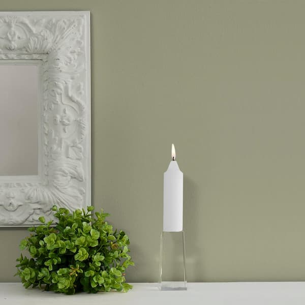 ROOT CANDLES 5 in. Timberline Collenette White Dinner Candle (Box of 8)