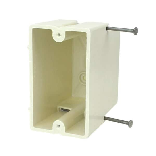 1-Gang 22-1/2 cu. in. New Work Switch or Receptacle Box