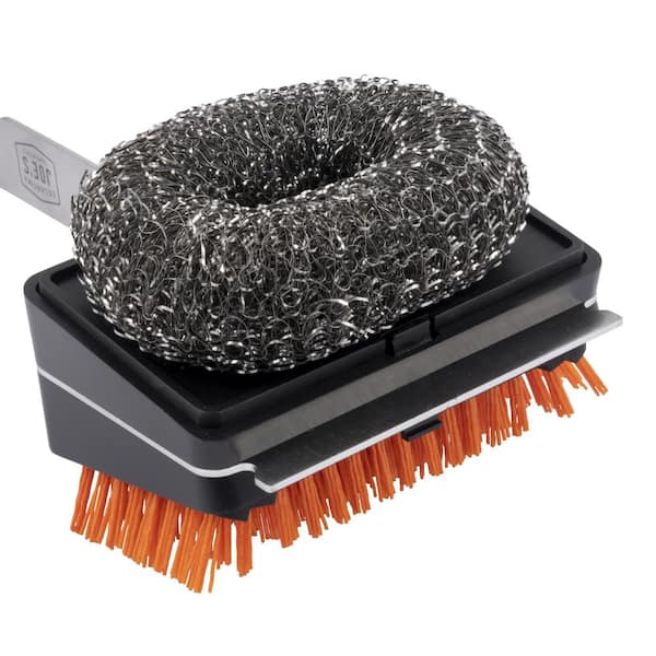 OKLAHOMA JOE'S Black Barbecue Grill Brush for Charcoal/Wood Grill