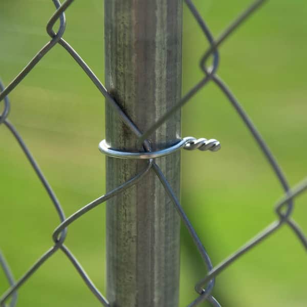 Galvanized Metal Post Insert For Chain-link Fence