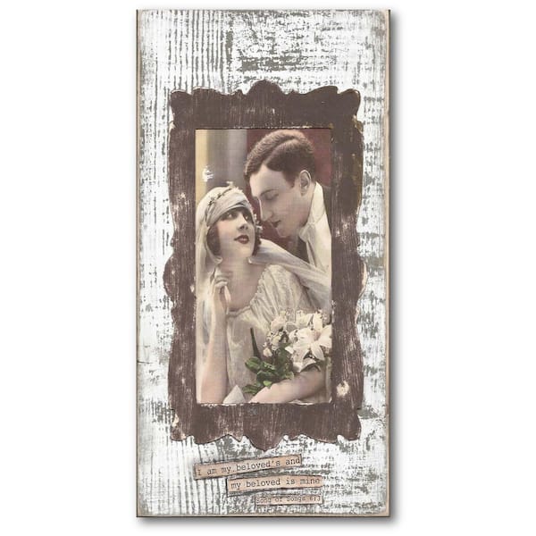 Courtside Market Vintage portrait III Gallery-Wrapped Canvas Nature Wall Art 48 in. x 24 in.