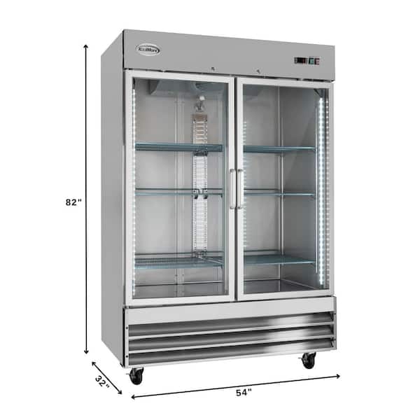 Koolmore 47 cu. Ft. Auto Defrost Commercial Reach-in Upright