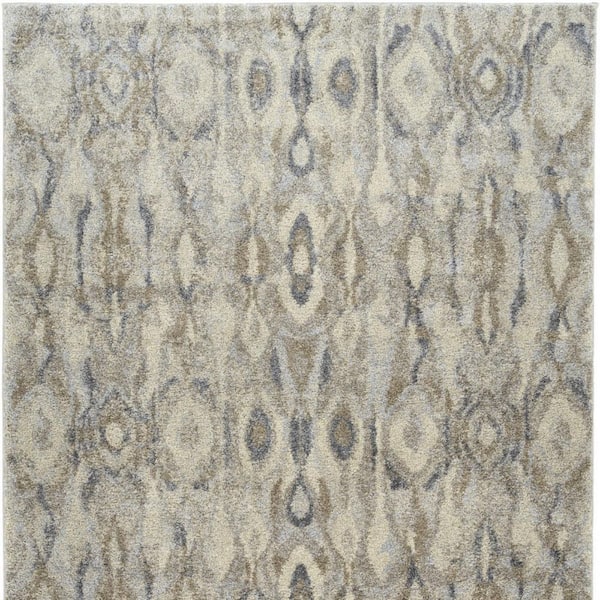 10 X 13 Gray Moroccan Runner Rug