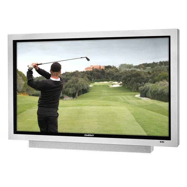 SunBriteTV Signature Series Weatherproof 65 in. Class LED 1080P 240Hz Outdoor HDTV - Silver-DISCONTINUED