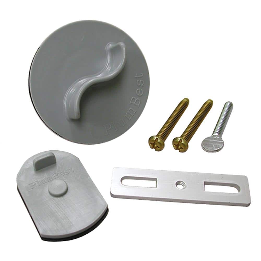 Premier Copper Products D-302ORB Tub Drain Trim and Two-Hole Overflow Cover for Bath Tubs - Oil Rubbed Bronze