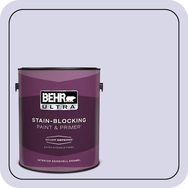 BEHR ULTRA 1 gal. #630A-2 February Frost Extra Durable Eggshell Enamel Interior Paint & Primer