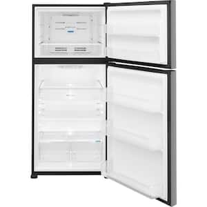 30 in. 20 cu. ft. Top Freezer Refrigerator in Stainless Steel