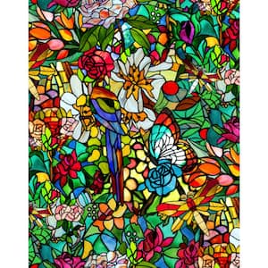 Tulia also Known As Spring Chapel Stained Glass self adhesive Film