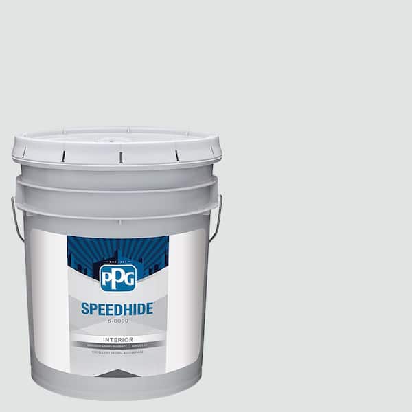 SPEEDHIDE 5 gal. PPG1036-1 Gray Glimpse Eggshell Interior Paint