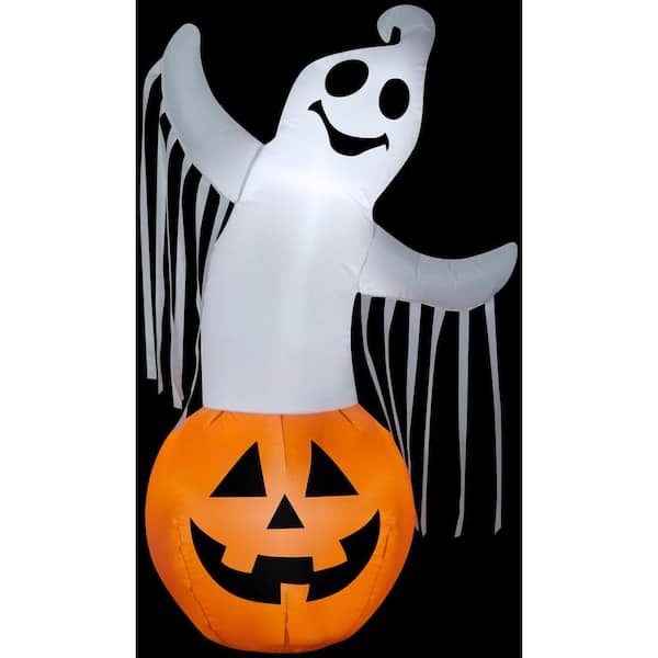 Gemmy 3.5 ft. H Ghost in Pumpkin-SM Halloween Inflatable