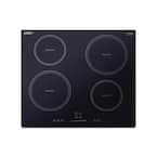 Summit Appliance 12 in. Electric Induction Cooktop in Black with 2 ...