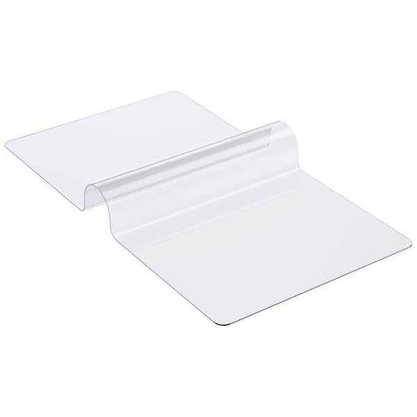 Plastic Table Cover 36 x 48 in. 1.5 mm Thick Clear Table Protector Solid Rectangle PVC Desk Mat Easy Cleaning