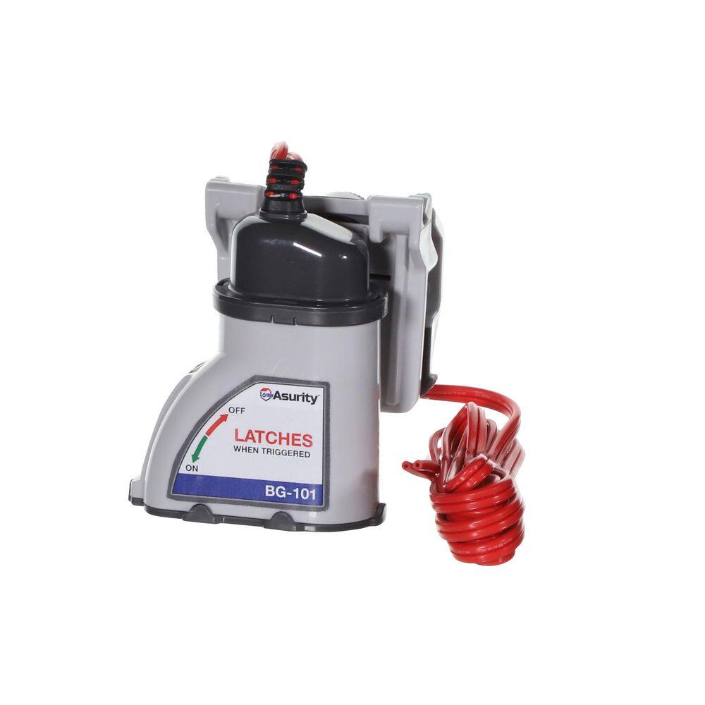 Gray Latching Float Overflow Switch for Condensate Pans