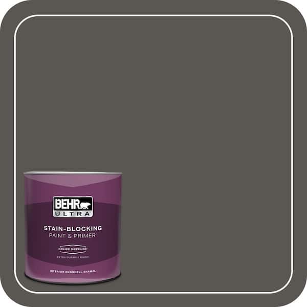BEHR ULTRA 1 qt. Home Decorators Collection #HDC-CL-24G Equestrian Leather Extra Durable Eggshell Enamel Interior Paint & Primer