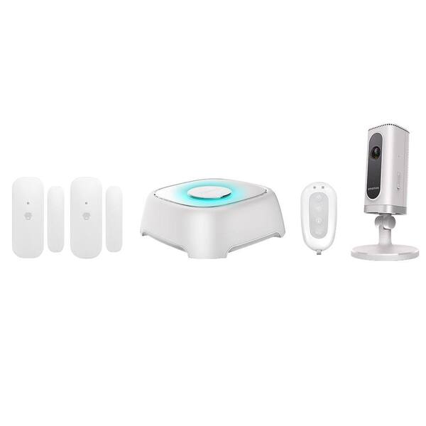 Smanos Wi-Fi Alarm System with Camera Door and Window Sensors and Remote Control