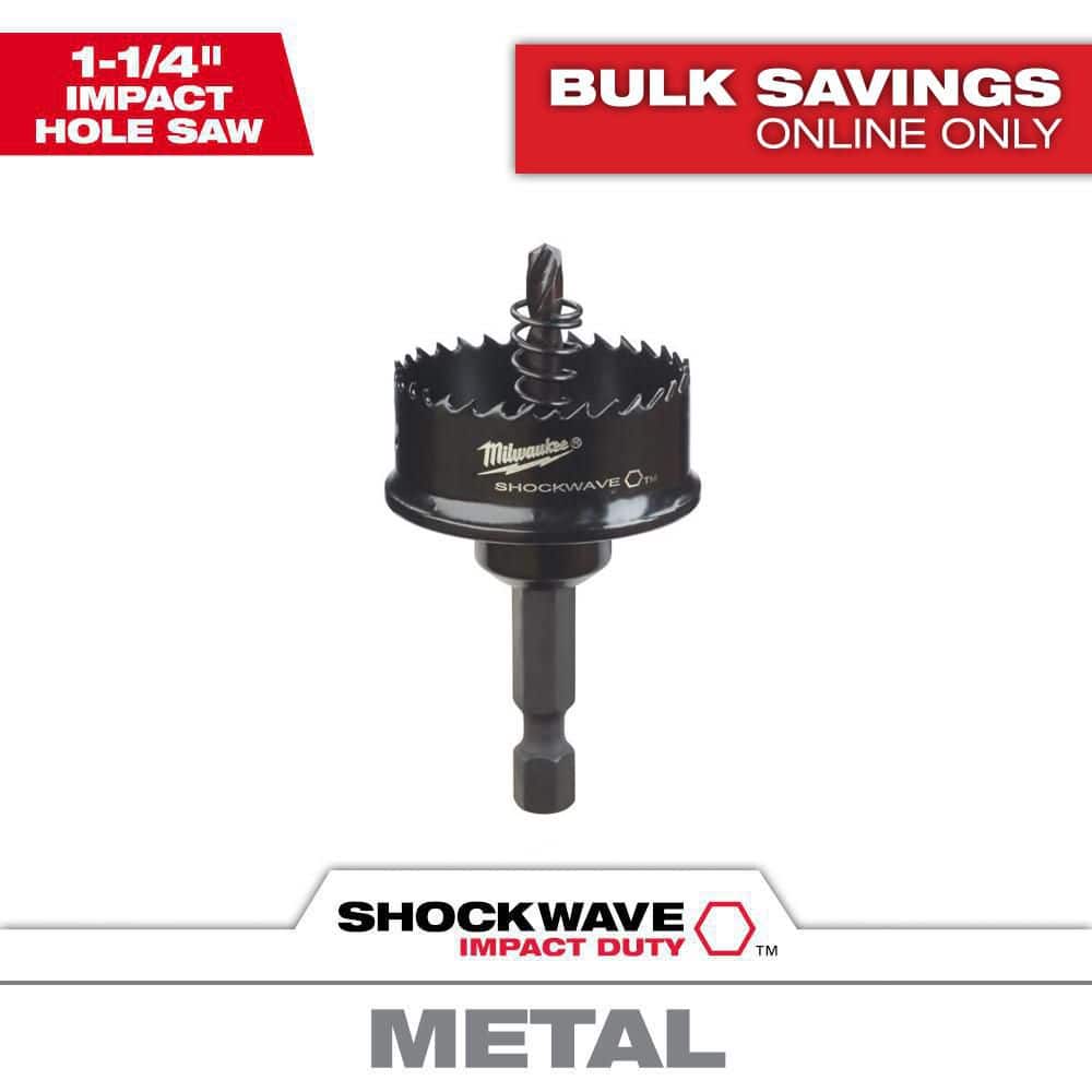 1-1/4 in. SHOCKWAVE IMPACT DUTY Hole Saw price history on PriceWatchPro