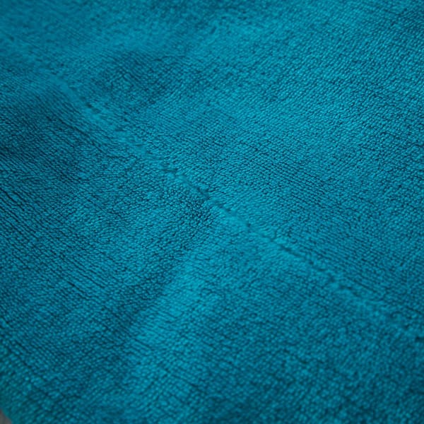 Jml Teal Polyester Sherpa Throw Blanket, Blue