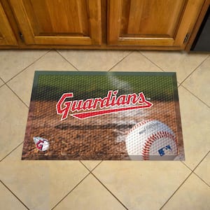 MLB - Cleveland Guardians 19 in. x 30 in. Indoor/Outdoor Scraper Mat Door Mat