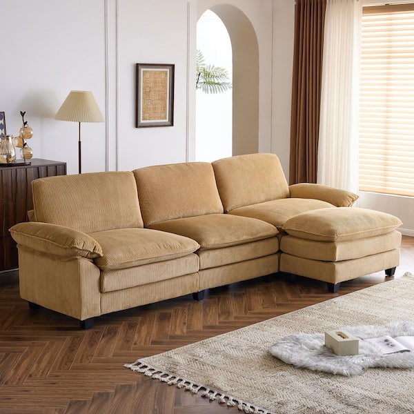 Double-Layer Cushion's Collection 120 Wide Pillow Top Arm