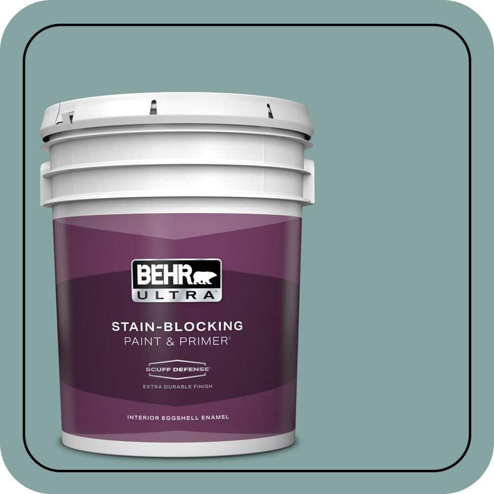 5 gal. #PPU13-08 Venus Teal Extra Durable Eggshell Enamel Interior Paint & Primer price history on PriceWatchPro