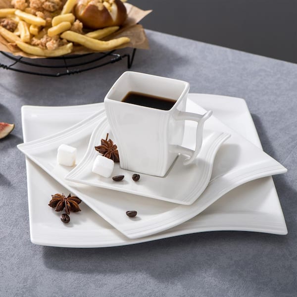 MALACASA Flora 12-Piece Porcelain Dinner Set (Service for 6) - On Sale -  Bed Bath & Beyond - 31647503