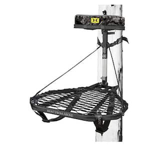 Ranger Traction Climbing Sticks with Treestand and Full Body Safety Harness