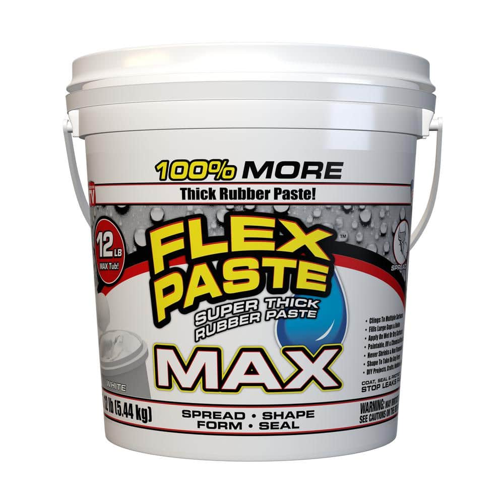 FLEX SEAL FAMILY OF PRODUCTS Flex Paste MAX 12 lb. White All Purpose