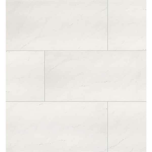 MSI Take Home Tile Sample - Aria Ice 4 in. x 4 in. Polished Porcelain Floor and Wall Tile