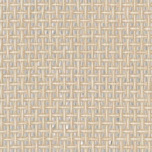 Tai Xi Cream Grasscloth Peelable Wallpaper (Covers 72 sq. ft.)