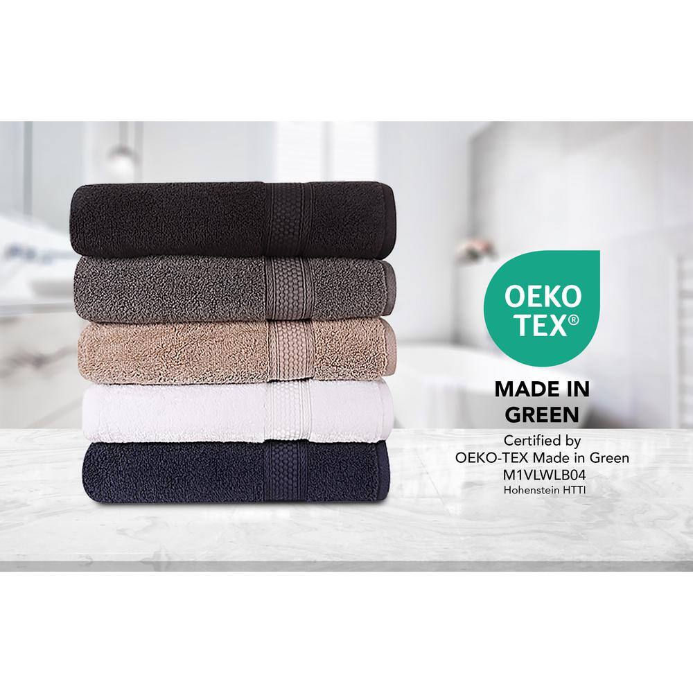 Oversized Peach Blush Cotton Kids Washcloth Set