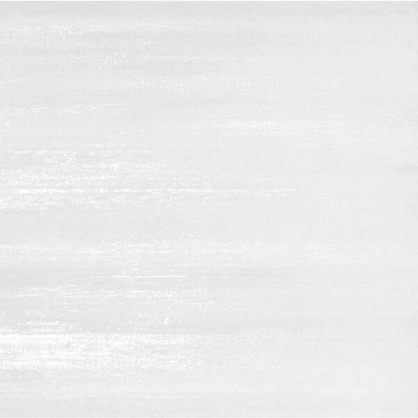 Giorbello Spazio Laser White 12 in. x 24 in. Porcelain Floor and Wall Tile Sample