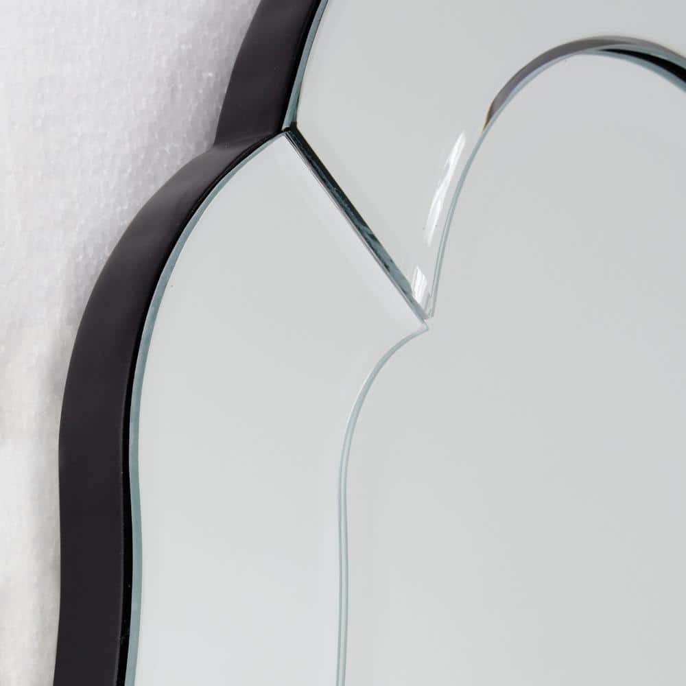 Contemporary Full-Length Beveled Bathroom Vanity Mirror