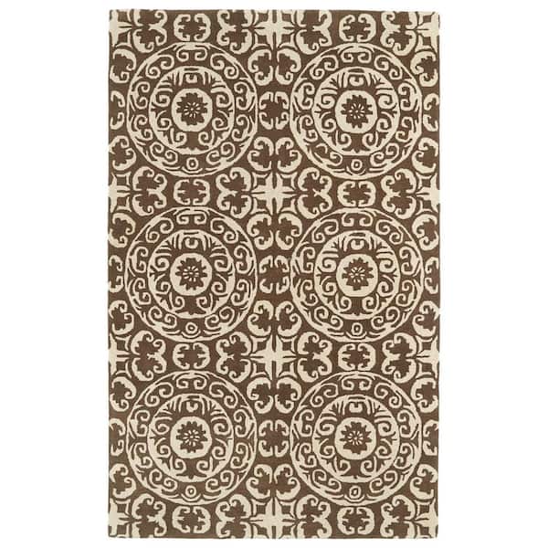 Kaleen Evolution Brown 2 ft. x 3 ft. Area Rug