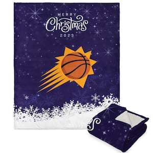 NBA Christmas 2023 Suns Silk Touch Multi-color Throw