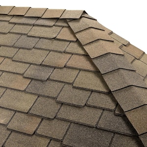 Timbertex Mountain Sage Double-Layer Hip and Ridge Cap Roofing Shingles (20 lin. ft. per Bundle) (30-pieces)