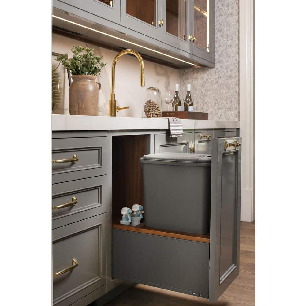 Legrabox Pullout Double Waste/Trash Container for Full-Height Cabinets w/ Soft-Close price history on PriceWatchPro