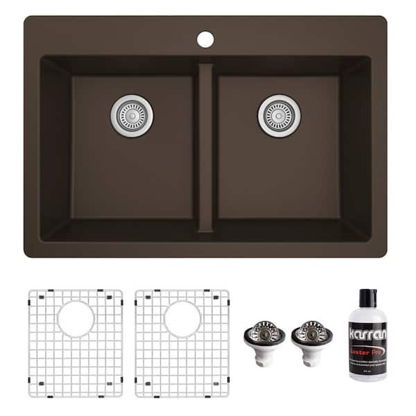 https://images.thdstatic.com/productImages/ca169eaa-19dd-484e-8ec6-aa3a8013778c/svn/brown-karran-drop-in-kitchen-sinks-qt-810-br-pk1-64_600.jpg