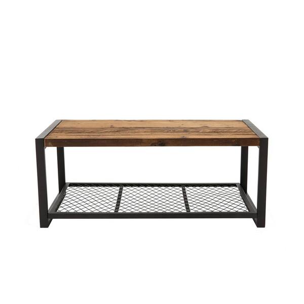 Crawford Burke Soho 44 In Natural Large Square Wood Coffee Table With Shelf 10017ct The Home Depot Crawford Burke Soho 44 In Natural, Large Square Natural Wood Coffee Table