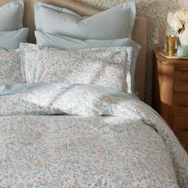 Company Cotton Clemencia Mini Floral Percale Duvet Cover