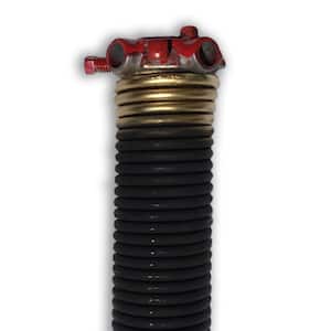 0.250 in. Wire x 1.75 in. D x 35 in. L Torsion Spring in Gold Right Wound Single for Sectional Garage Door