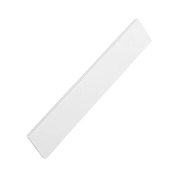 21 in. W Quartz Vanity Sidesplash in White